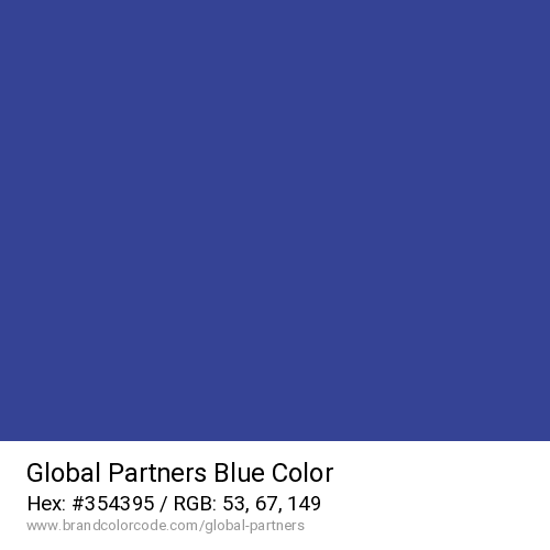 Global Partners's Blue color solid image preview