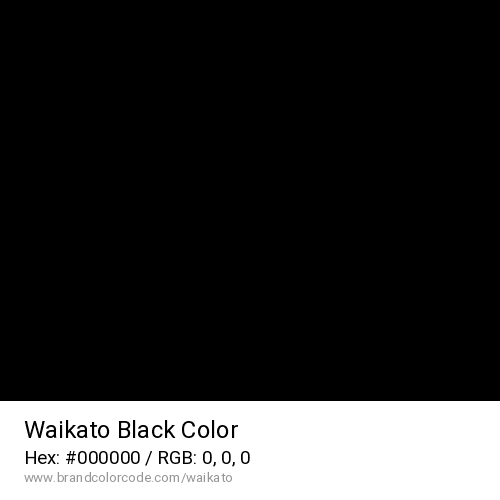 Waikato's Black color solid image preview