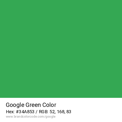 Google's Green color solid image preview