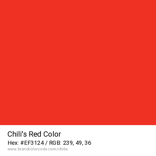 Chili’s's Red color solid image preview