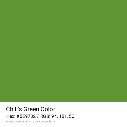 Chili’s's Green color solid image preview