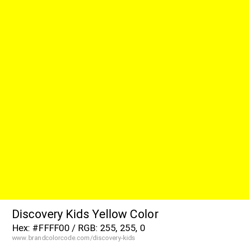 Discovery Kids's Yellow color solid image preview