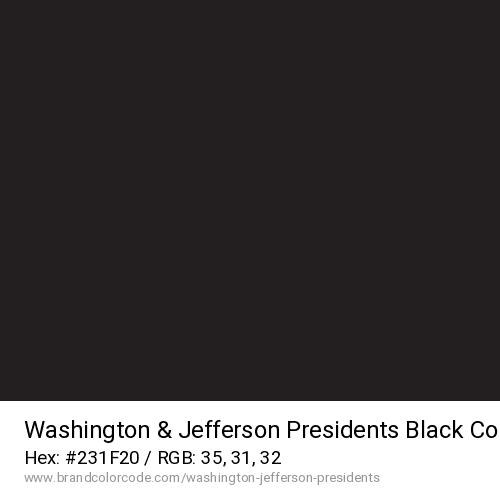 Washington & Jefferson Presidents's Black color solid image preview