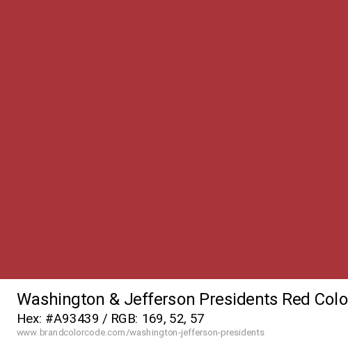 Washington & Jefferson Presidents's Red color solid image preview