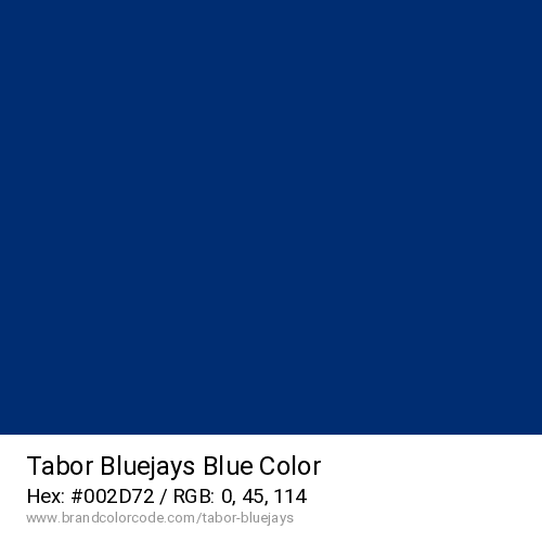 Tabor Bluejays's Blue color solid image preview