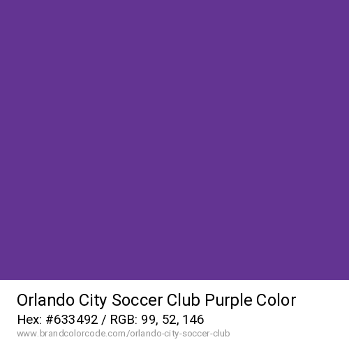 Orlando City Soccer Club's Purple color solid image preview