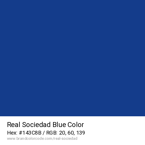 Real Sociedad's Blue color solid image preview
