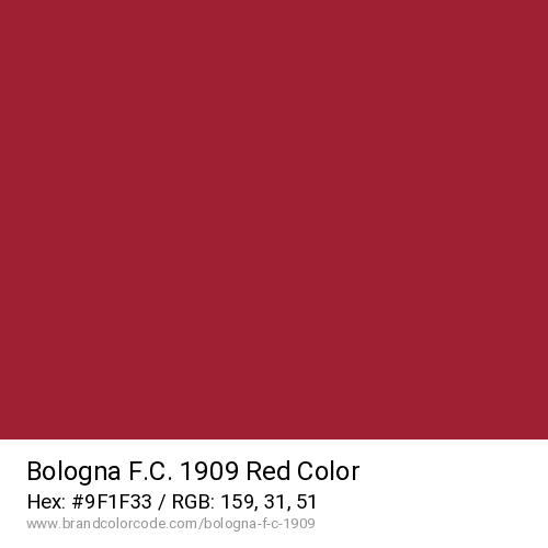 Bologna F.C. 1909's Red color solid image preview