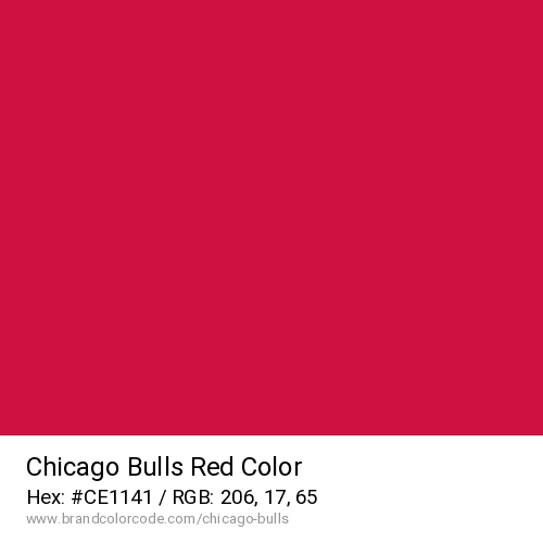 Chicago Bulls's Red color solid image preview