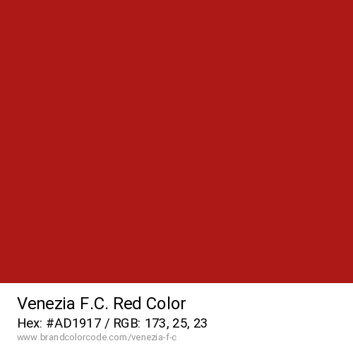 Venezia F.C.'s Red color solid image preview
