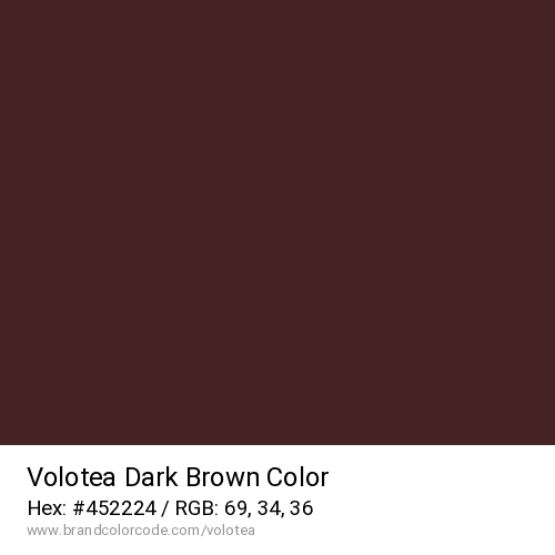 Volotea's Dark Brown color solid image preview