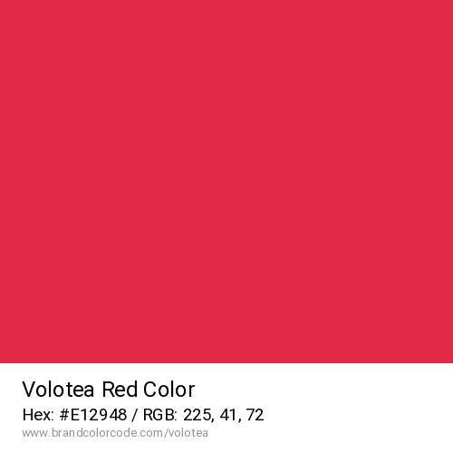 Volotea's Red color solid image preview