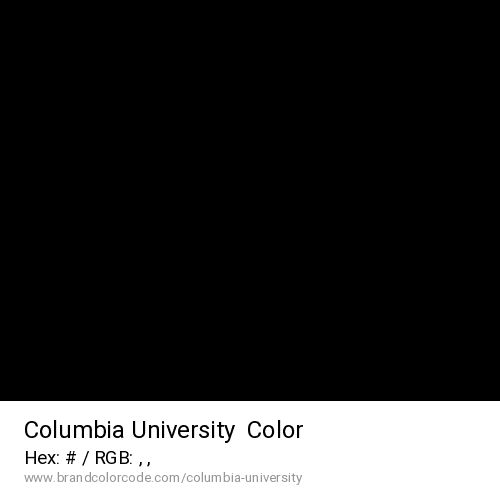Columbia University's White color solid image preview