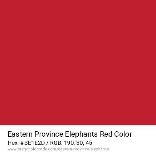 Eastern Province Elephants's Red color solid image preview