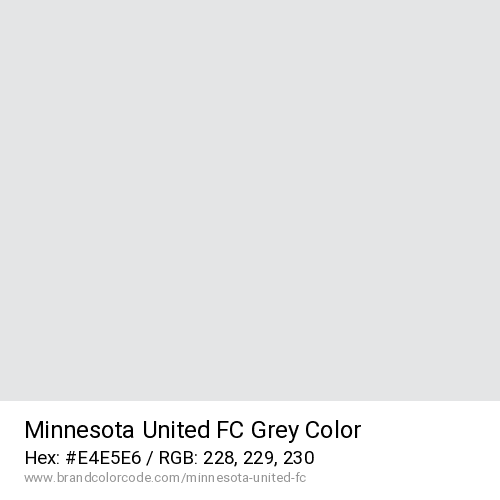 Minnesota United FC's Grey color solid image preview