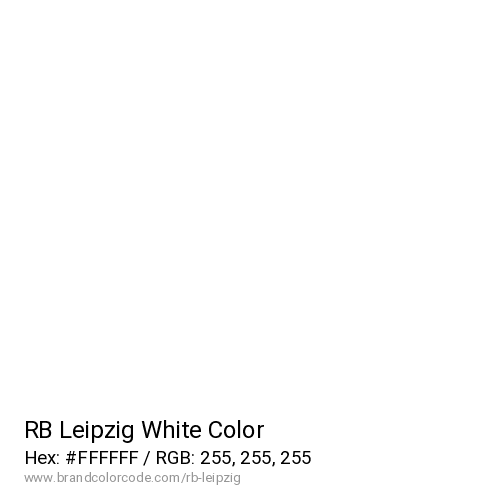 RB Leipzig's White color solid image preview