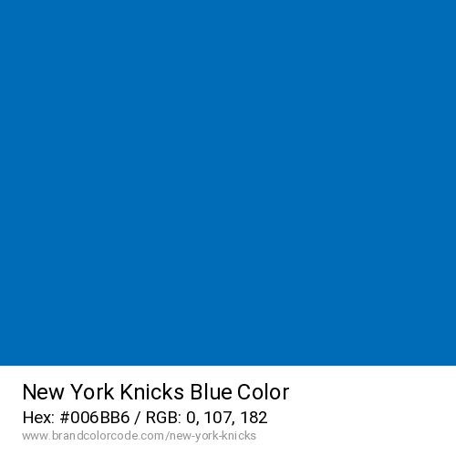 New York Knicks's Blue color solid image preview