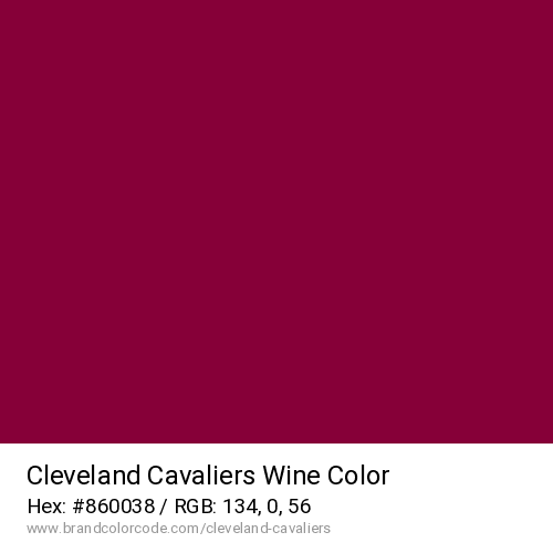cleveland cavaliers colors gold