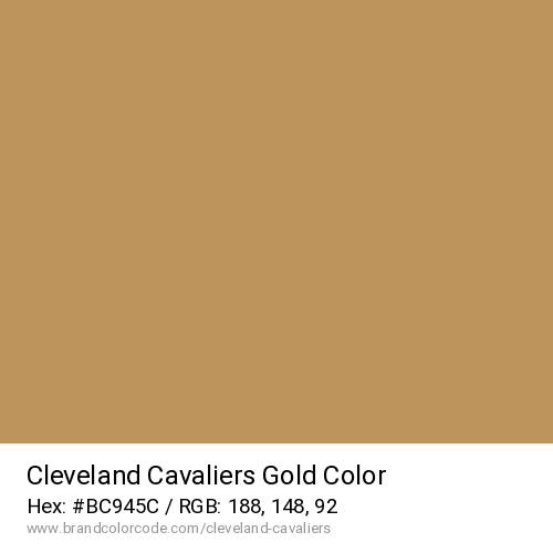 Cleveland Cavaliers's Gold color solid image preview