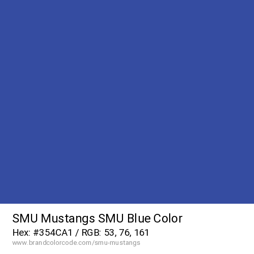 SMU Mustangs's SMU Blue color solid image preview
