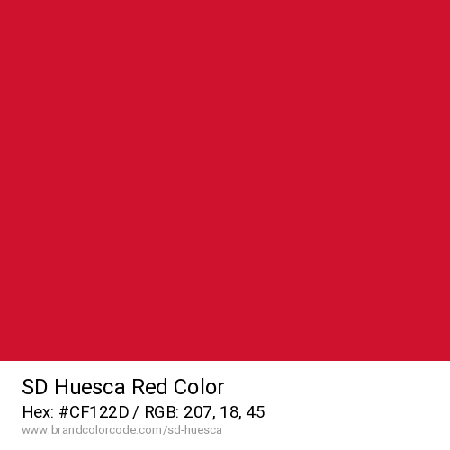 SD Huesca's Red color solid image preview