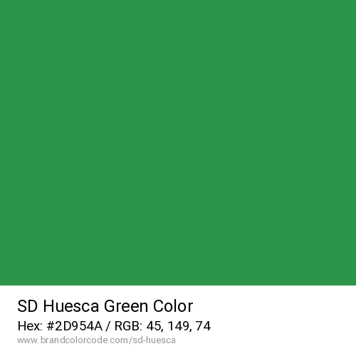SD Huesca's Green color solid image preview
