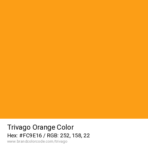 Trivago's Orange color solid image preview