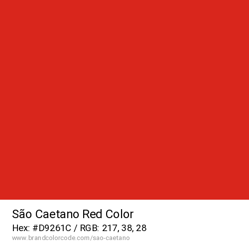 São Caetano's Red color solid image preview