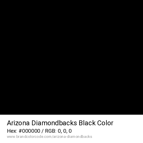Arizona Diamondbacks's Black color solid image preview