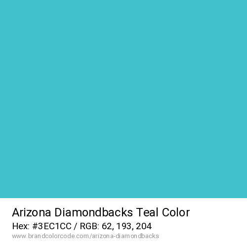 Arizona Diamondbacks's Teal color solid image preview