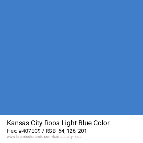 Kansas City Roos's Light Blue color solid image preview