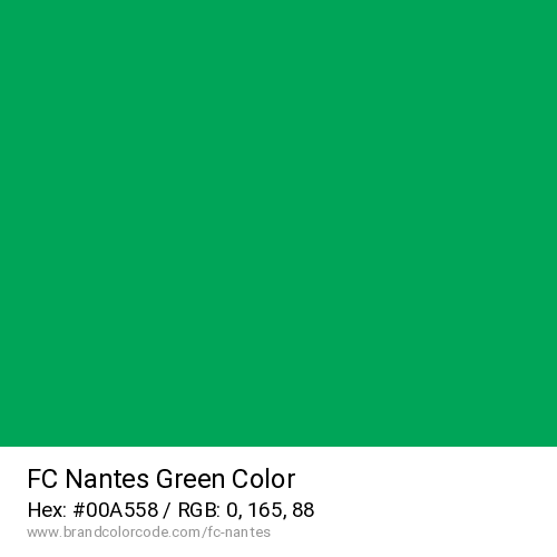 FC Nantes's Green color solid image preview