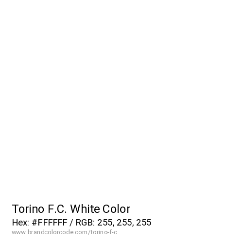 Torino F.C.'s White color solid image preview