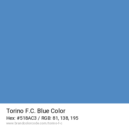 Torino F.C.'s Blue color solid image preview
