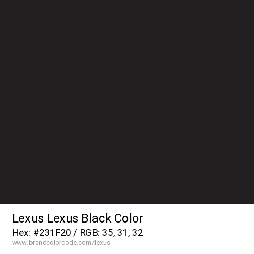 Lexus's Lexus Black color solid image preview