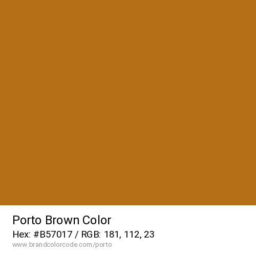 Porto's Brown color solid image preview
