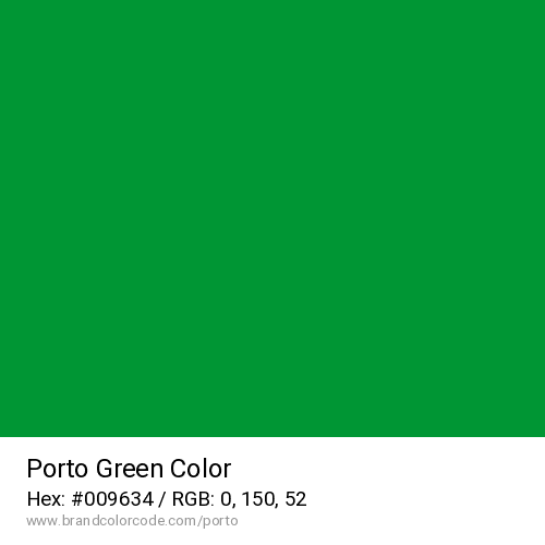 Porto's Green color solid image preview