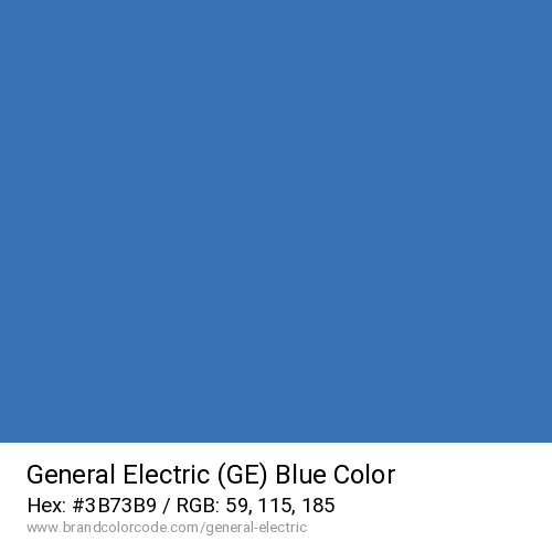 General Electric's Blue color solid image preview