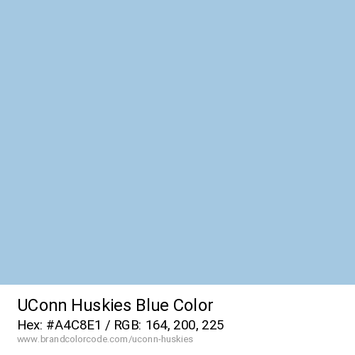 UConn Huskies's Blue color solid image preview