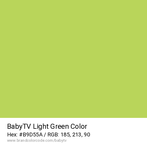 BabyTV's Light Green color solid image preview