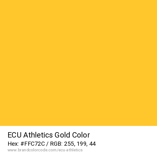 ECU Athletics's Gold color solid image preview