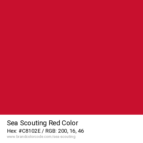 Sea Scouting's Red color solid image preview
