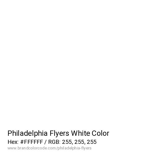 Philadelphia Flyers's White color solid image preview