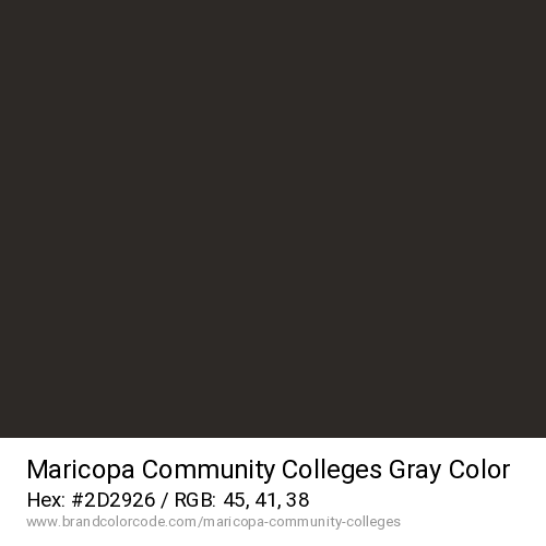 Maricopa Community Colleges's Gray color solid image preview