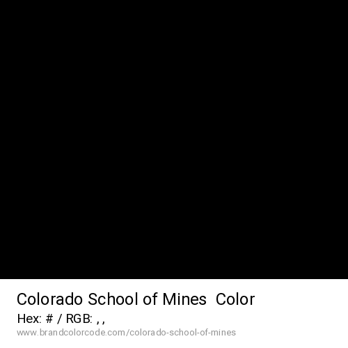 Colorado School of Mines's Colorado Red color solid image preview