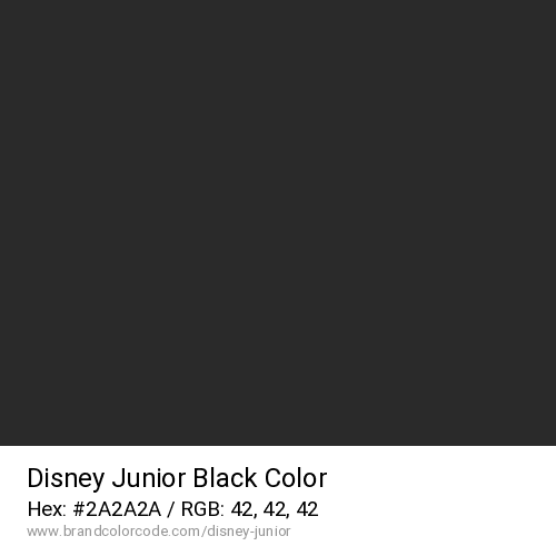 Disney Junior's Black color solid image preview