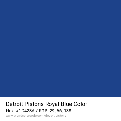 Detroit Pistons's Chrome color solid image preview
