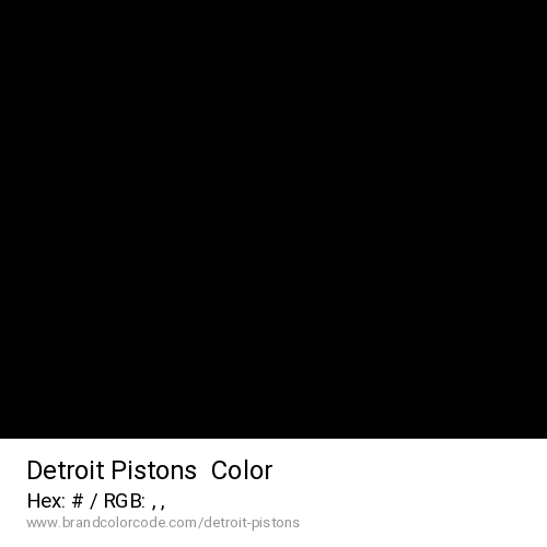 Detroit Pistons's Red color solid image preview