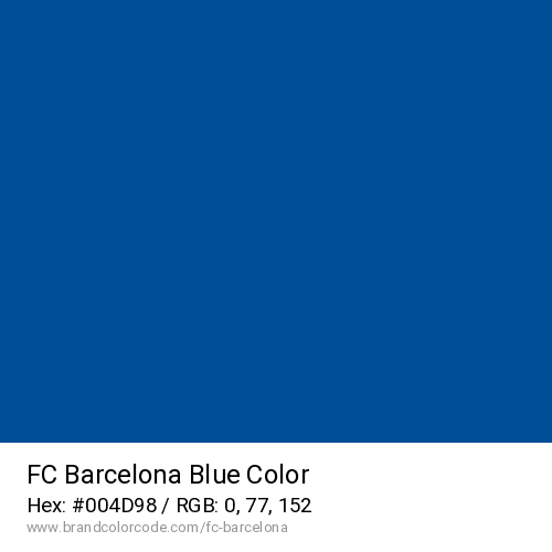FC Barcelona's Blue color solid image preview