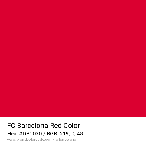 FC Barcelona's Red color solid image preview
